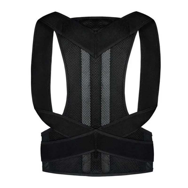 1 unisex posture corrector adjustable spinal alignment support vest breathable shoulder strap D251022