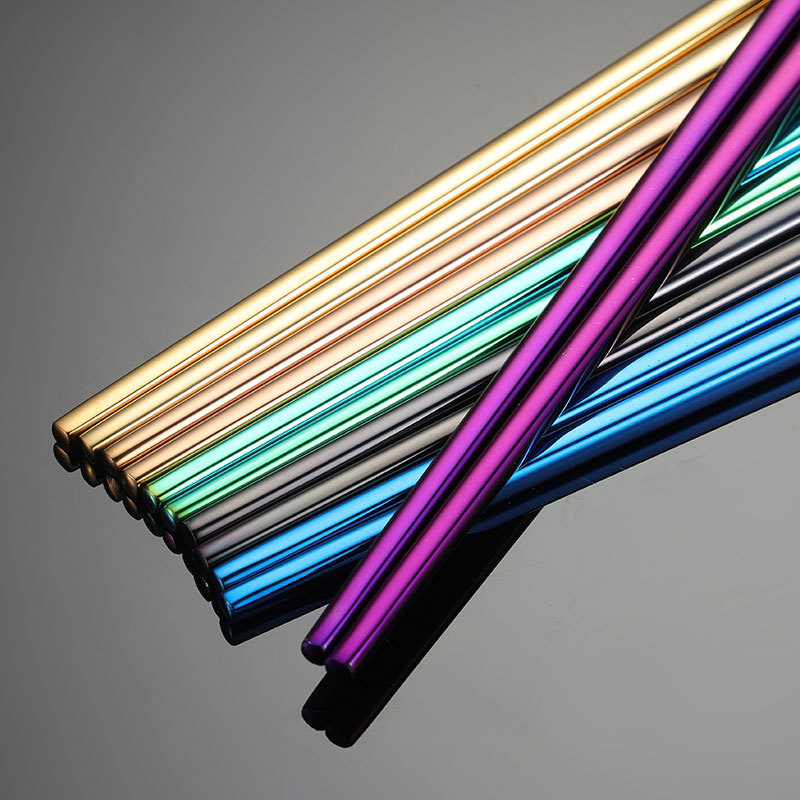 Gold Chopstick Wed Stainless Steel Chopstick Personalize Gift