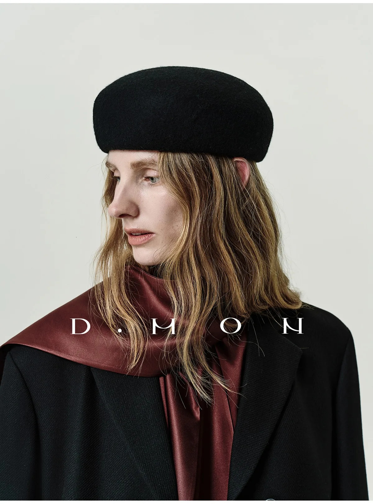 Autumn Winter 100 Wool Felt Blocked Beret Women Bread Pumpkin Berets Men Ladies Painter Pillbox hat 251016