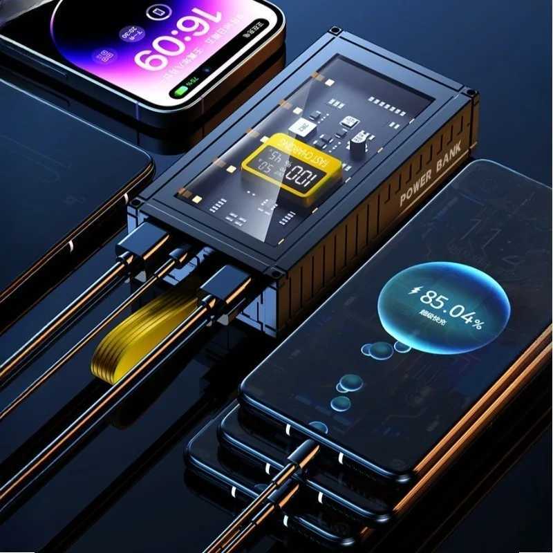 50000mAh Power Bank 120W PD20W Super Fast Charge Portable Charger for IPhone Powerbank External Battery Powerbank J251114