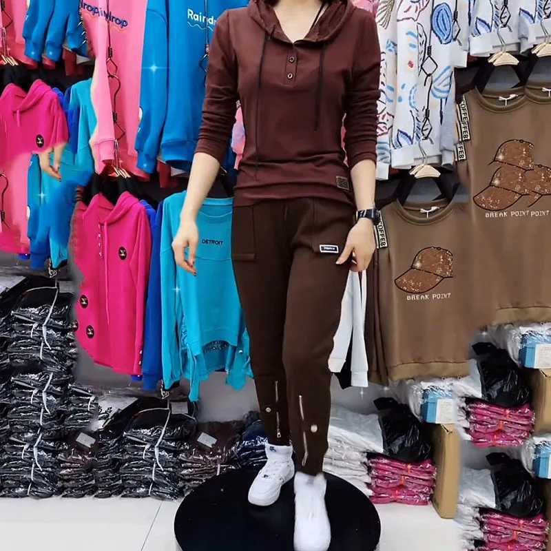 Autumn Winter Women Pants Add Velvet Pants Elastic Waist Zipper Guard Harem Pants Casual Sports Trousers Female Harem PantsT251022