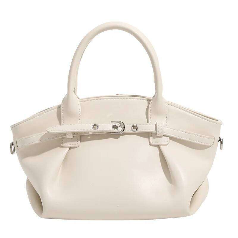 Niche Design PU Leather Underarm Shoulder Bags For Women 2025 Shell Crossbody Purses Ladies Commuter Handbags Mdng251022