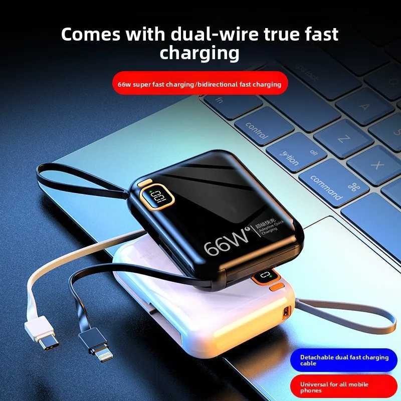 1000020000mAh Power Bank Portable HighCapacity USB Type C Twoway Fast Charging Mini Powerbank for and Android J251114