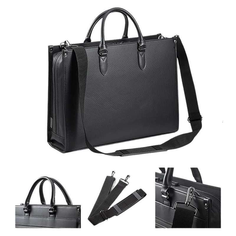 Waterproof Laptop Bag for 14 156 Inch Notebook Unisex Business Briefcase AntiTheft with Shoulder Strap Slim Commuting Tote W251022