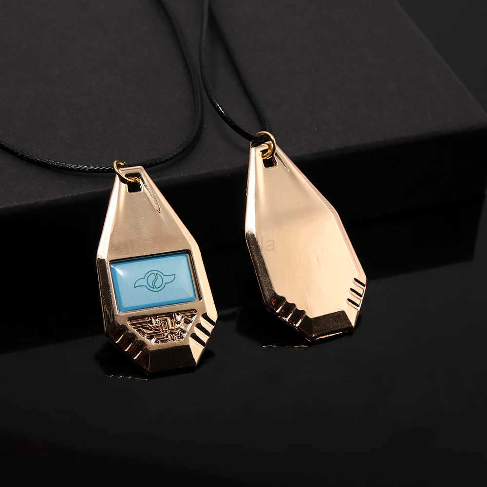 Anime Digimon Adventure Necklace 11 Styles Evolver Metal Pendant Friendship Love Csoplay Necklace Unisex Jewelry Accessorie Gift U251022