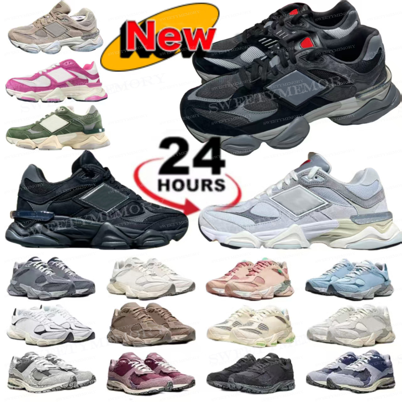 Designer Shoes Sneakers for Men Women Daily Outfit Running Shoes Leather Mesh Triple Black White Grey Blue Pink Green Unisex Trainers Outdoor Size 36-45