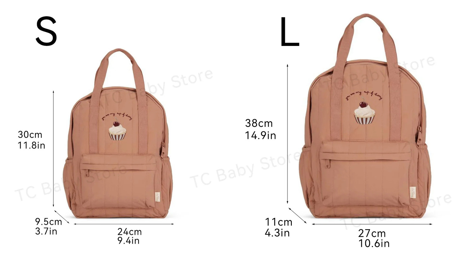 KS Baby Backpack Parentchild Kids Schoolbag Kindergarten Bags Traveling Cherry Childrens Boys Girls Mom Storage 251021