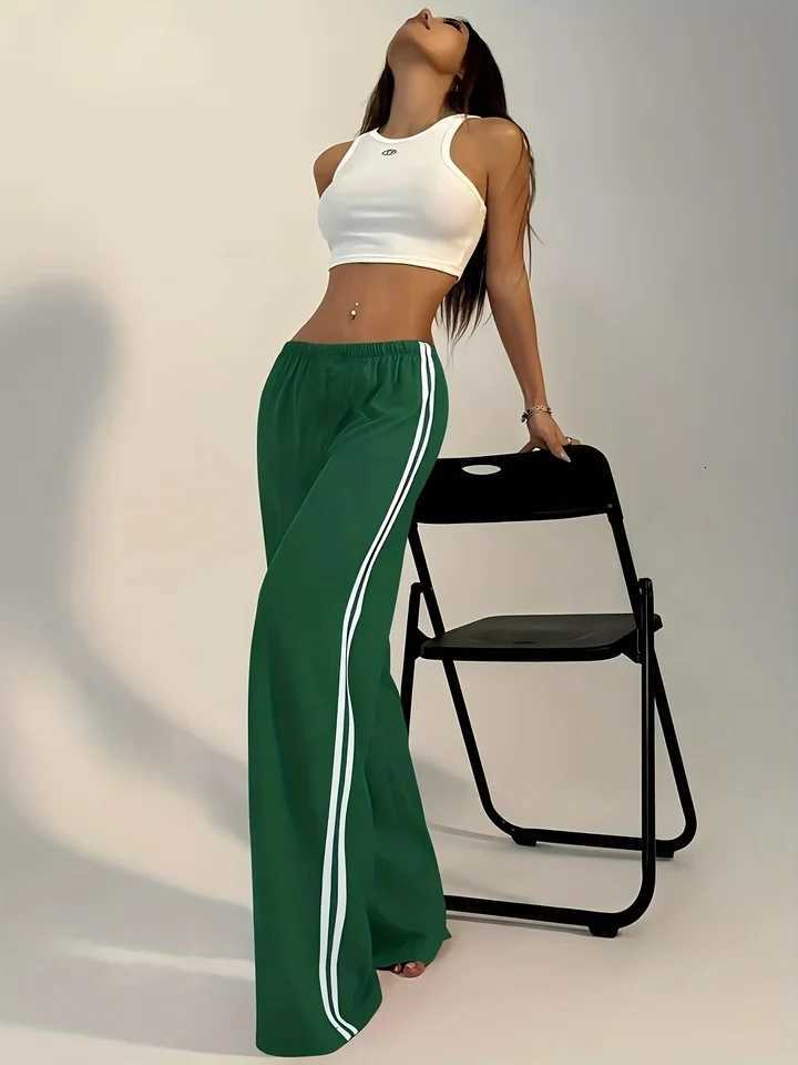 Womens casual long pants versatile fashion trousers spring and autumn style girls solid color pantsT251022