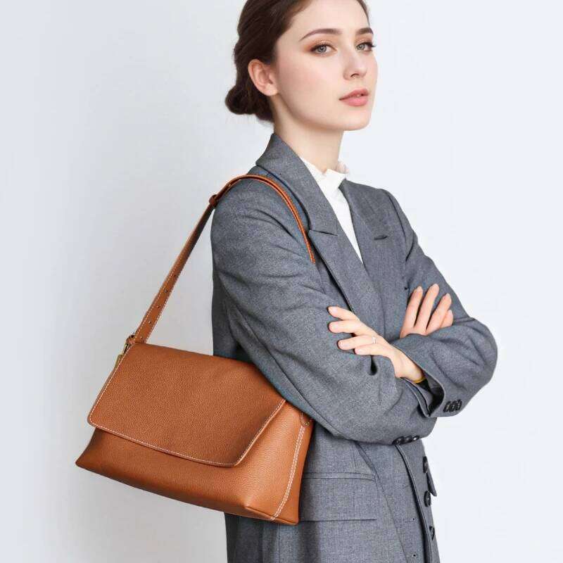 Jonlily Women Genuine Leather Shoulder Female Fashion Handbag Totes Casual Crossbody Messenger Bag Daybag Purse -Kg1974 Mdng251022