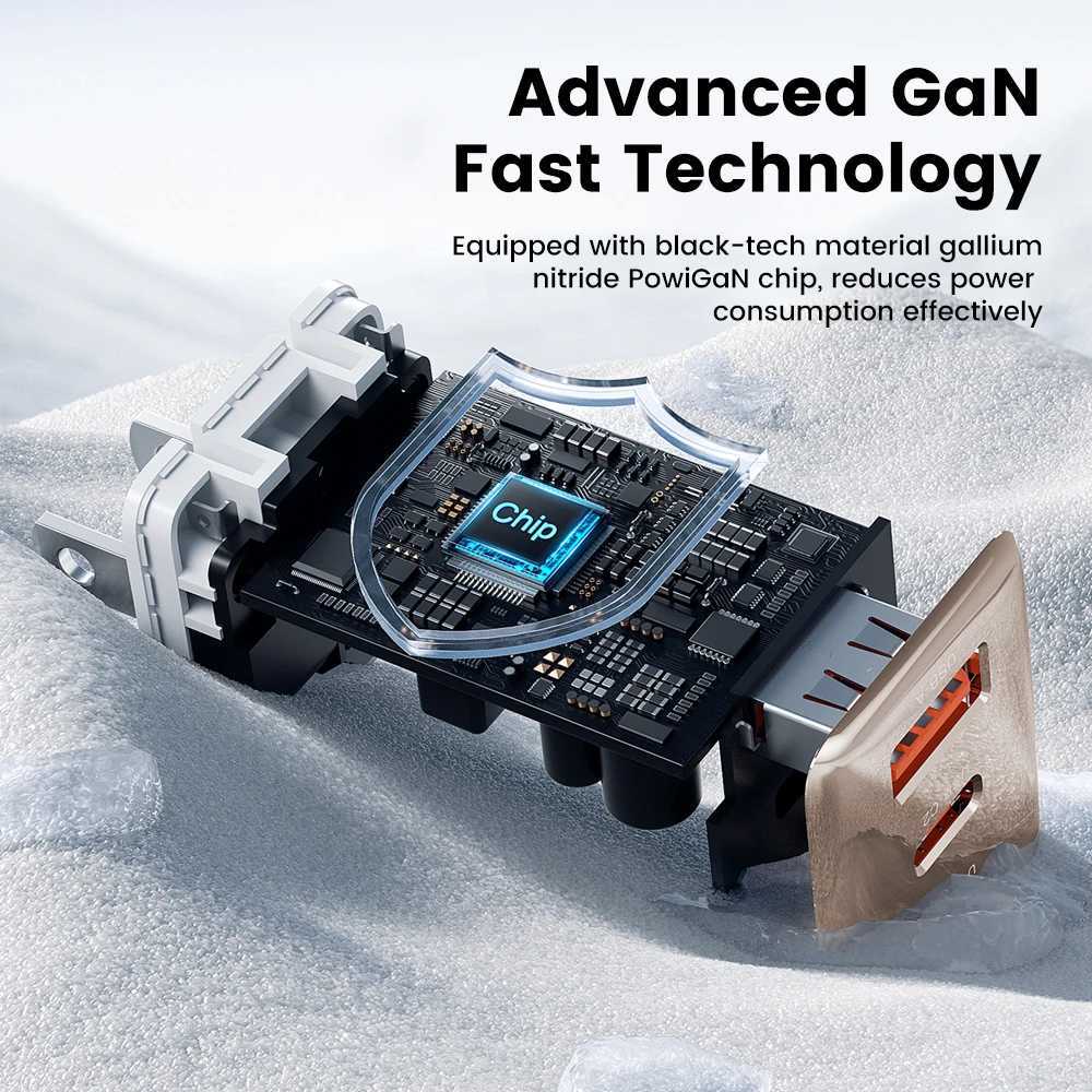 Toocki 67W GaN Charger USJP Plug PSE PD 65W Fast Charging for Macbook Tablet iPhone 16 15 14 13 12 Pro Max Smasung S24 S23 S22 J251114