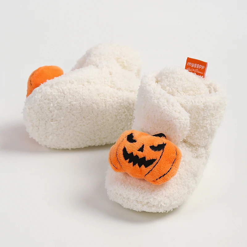 Baby Halloween Booties Soft AntiSlip Slippers Fall Winter Warm Infant First Walker Shoes 251022