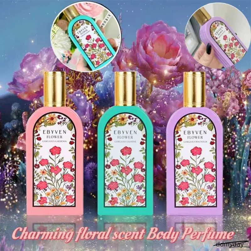 Floral Jasmine Gardenia Perfume For Women - Lasting Fresh, Natural Light Fragrance Deodorant, 30Ml Ddmyday