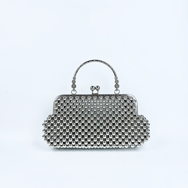 Purses and handbag Clutch purse handmade Pearl decoration Party Wedding Evening bag banquet bag 250319