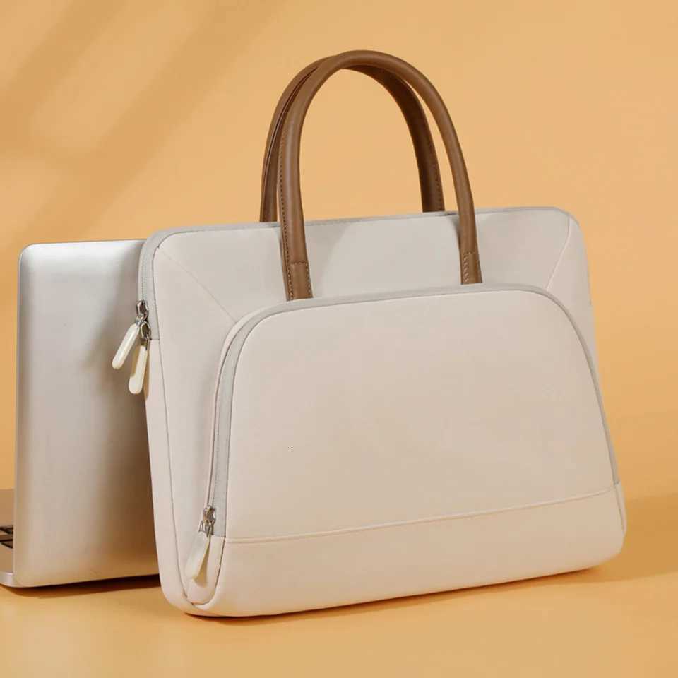 New fashionable and simple portable briefcase 14 inch 1516 inch laptop bag simple and elegant W251022