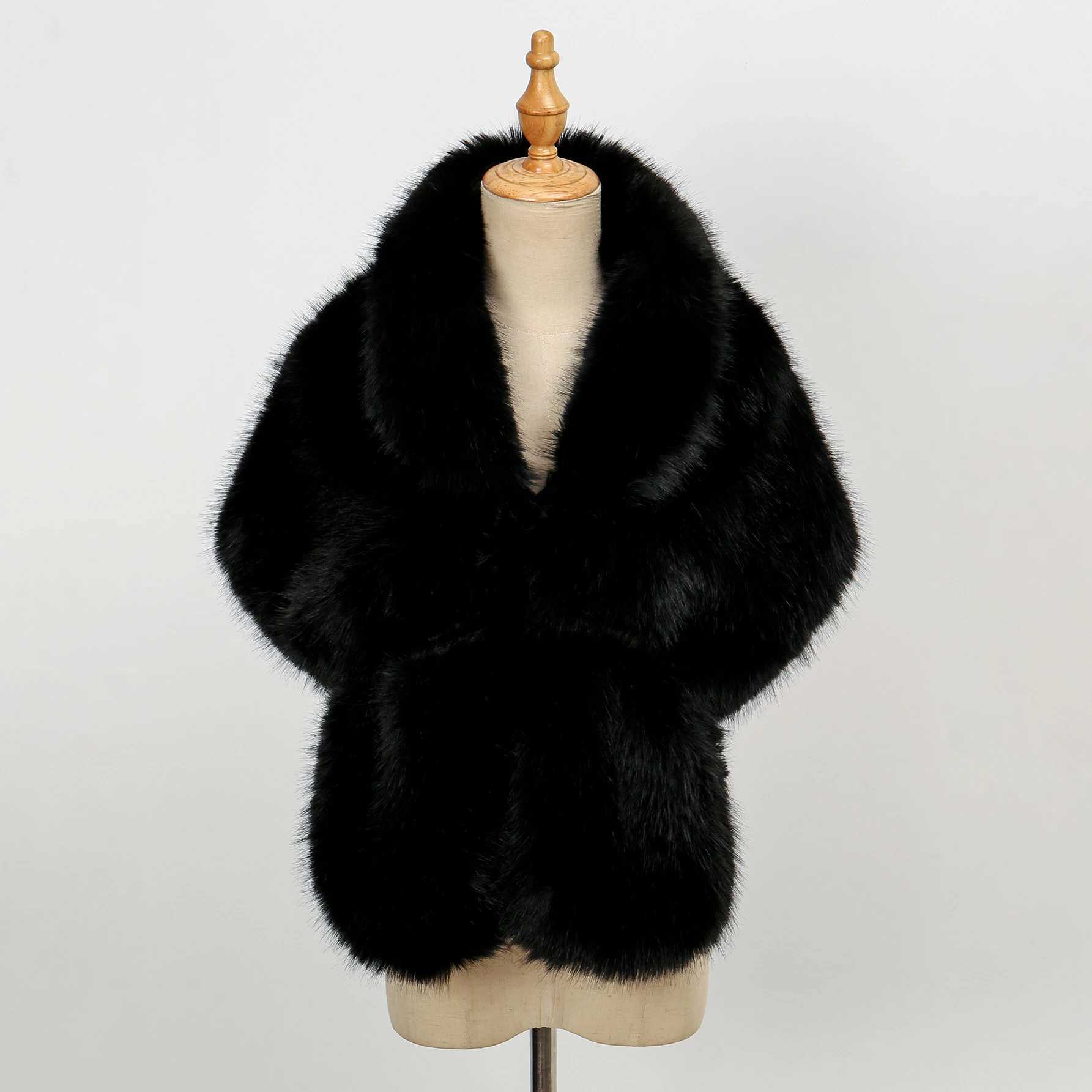 New Winter Lady Natural Luxury Real Fox Fur Scarf Shawl Full Pelt Warm Soft 100 Genuine Fur Scarves Women Real Fur Muffler 145 J251129