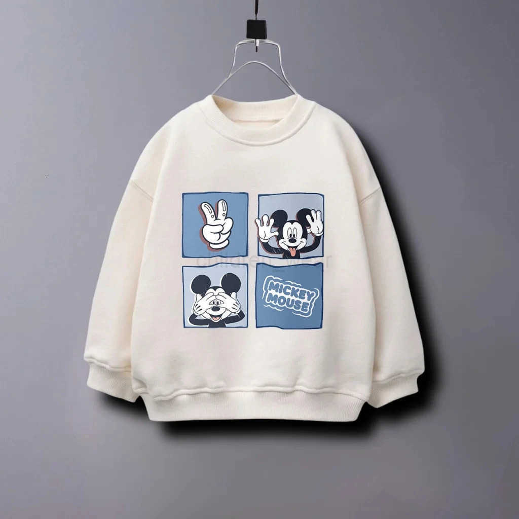 Disney Trendy Design Kids Clothes Long Sleeve Tops Hoodie For Baby Boy Autumn Clothing Cartoon Fashion Childrens Sweatshirt H251022