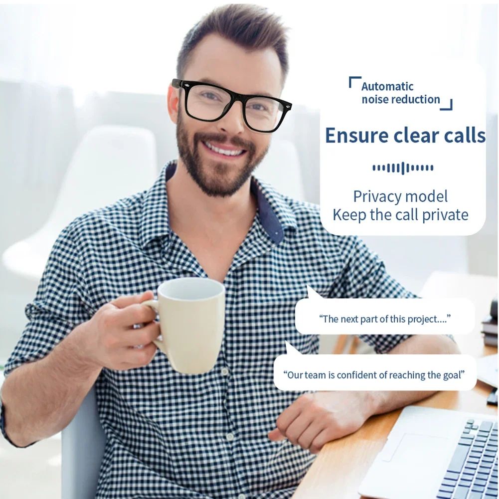 2026 New Smart Sunglasses Camera Smart Music Sunglasses Earphones Wireless Bluetooth Headset HIFI Sound Headphone Driving Glasses Hands-free Call