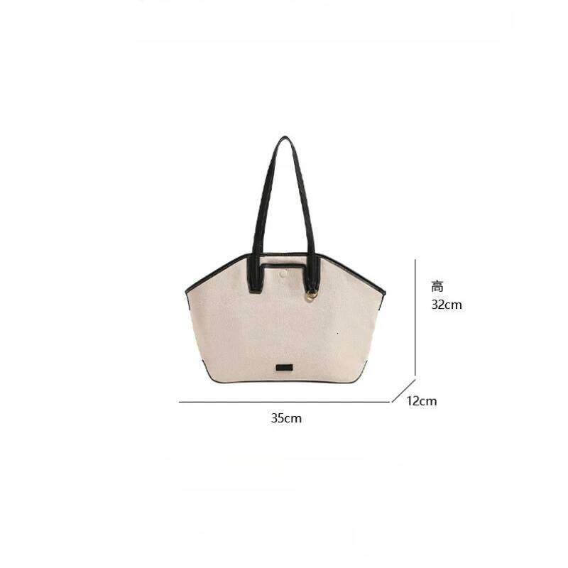 Original Brand Casual Shoulder Bags New Canvas Elegant Tote For Women Fashion Underarm Bag Large Capacity Commuter Handbag Suotong1022