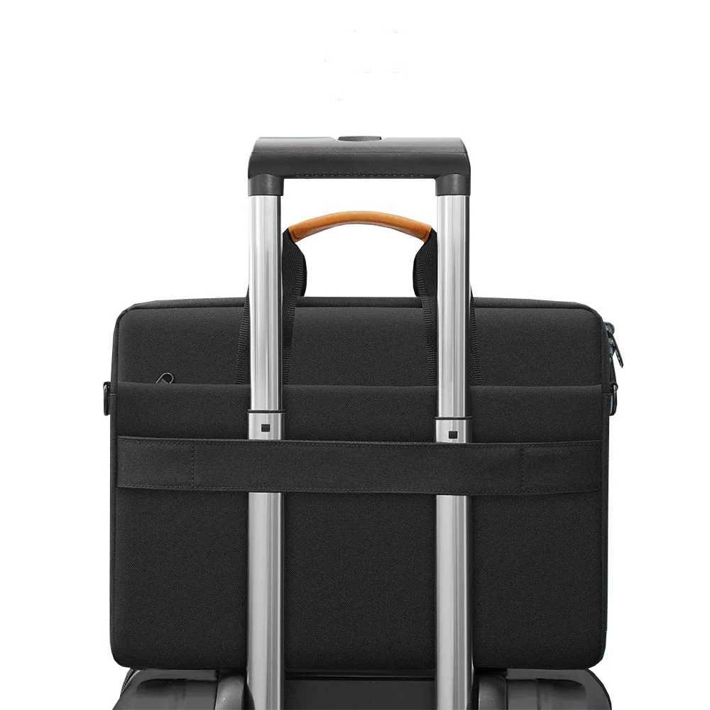 Laptop Bag Large capacity business briefcase Singleshoulder diagonal laptop bag W251022