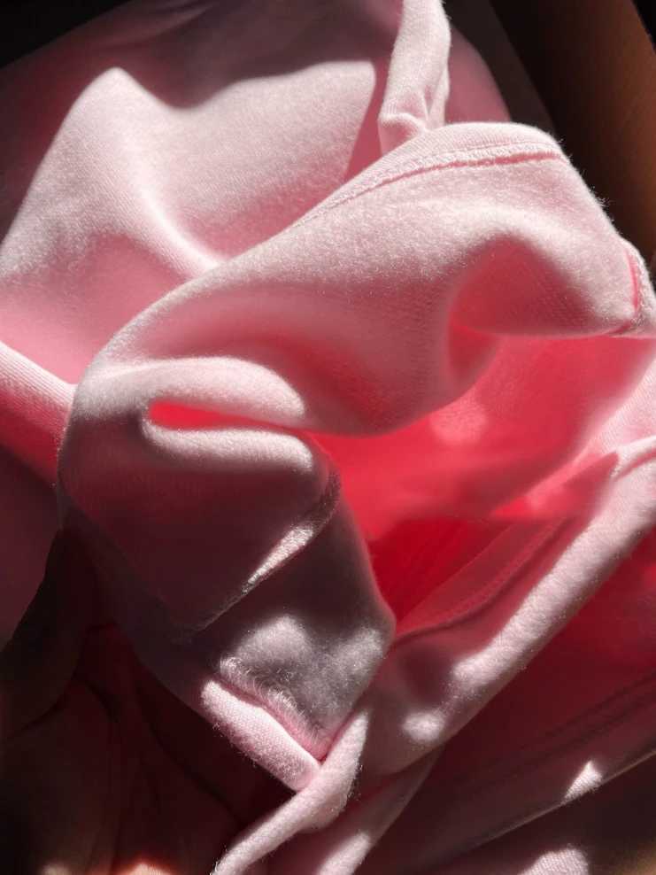 Pink Sweet Drawstring Straight Sweatpants Women Autumn Elastic Waist Cotton Trousers Casual Streetwear Sport Loose Long Pant Y2kT251022