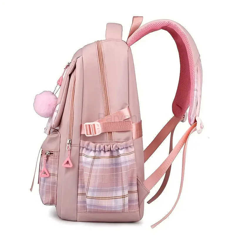 Sanrio 2025 New Hello Kitty Cartoon Cute Backpack Childrens Gift Student Multi functional Fashion Backpack L251022