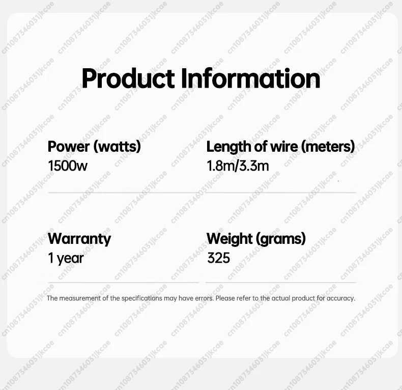 200 Million Anion Blow Dryer Professinal Leafless Hair Dryer Negative Lon Hair Care Quick Home Powerful Hairdryer Constant HD18XJ251022