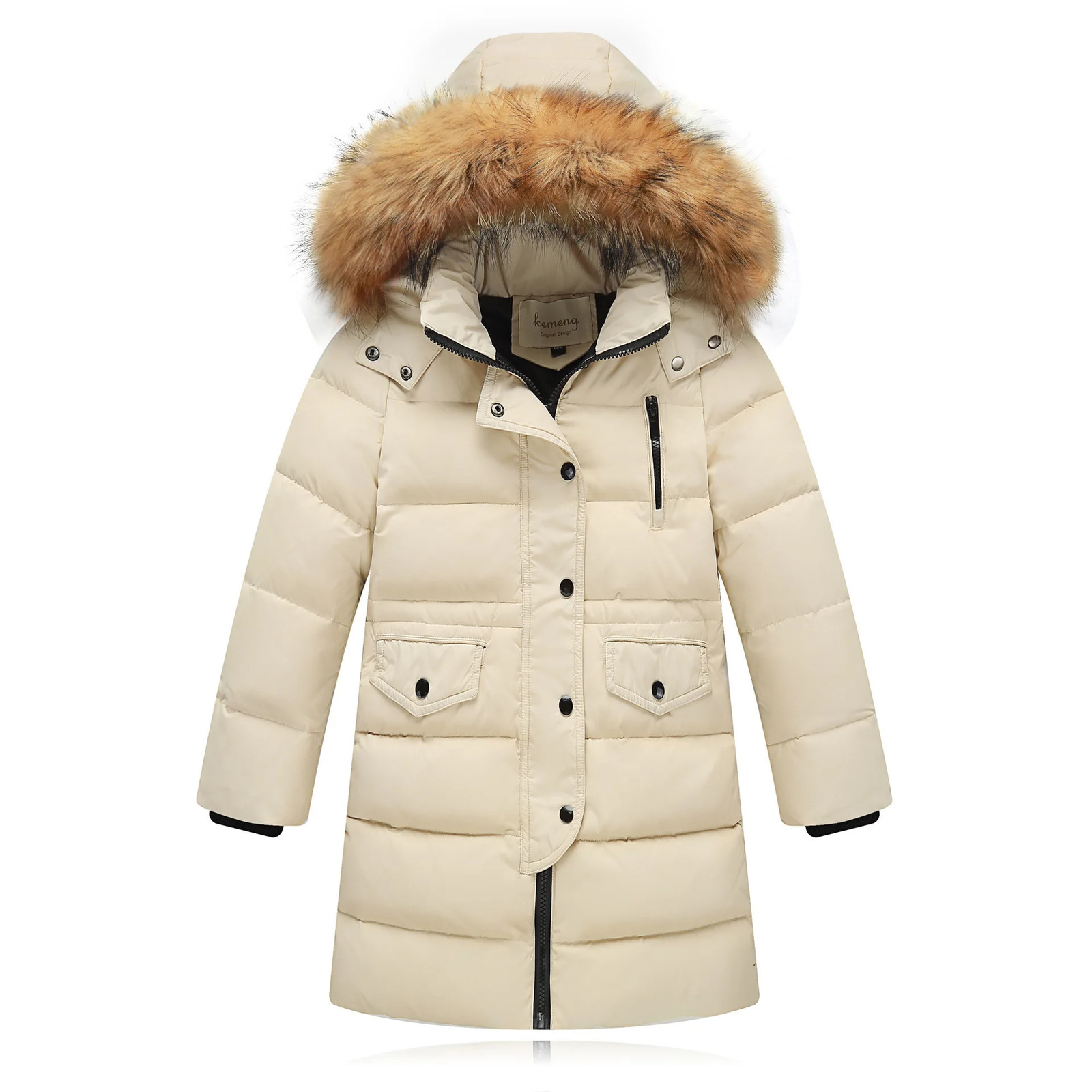 2025 Children Made of Feather Winter Duck Down Jacket for Girls clothing Boys Parka Child hooded Coat baby Clothes Kids Outwear 251021