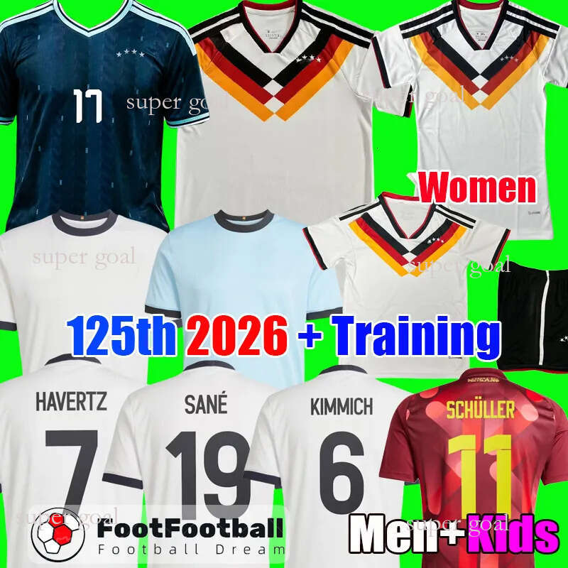 2026 Germany Soccer Jersey World Football Shirt 25 26 Cup Home away third camiseta de futbol Men kit kids Equipment