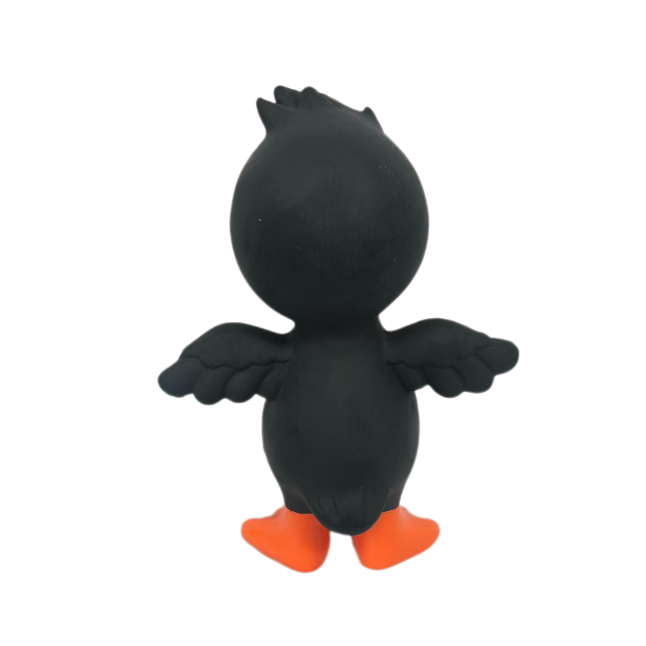 Latex Screaming Duck Dog Toy Soft Natural Rubber Squeaky Chewy Sound Interactive Canine Pet Toys with Bright Colors for Large Dogs 1pc/Pack