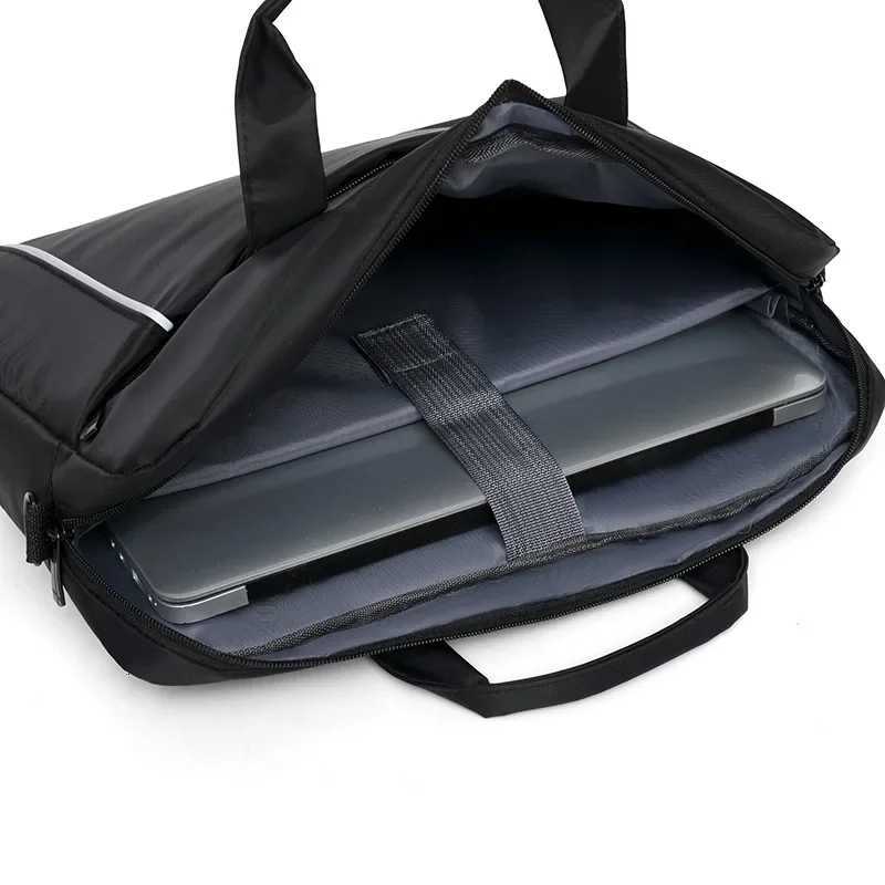 Oxford Cloth Portable Laptop Bag High Appearance Anti Fall Large Capacity Briefcase Mens Single Shoulder Diagonal Cross Bag W251022
