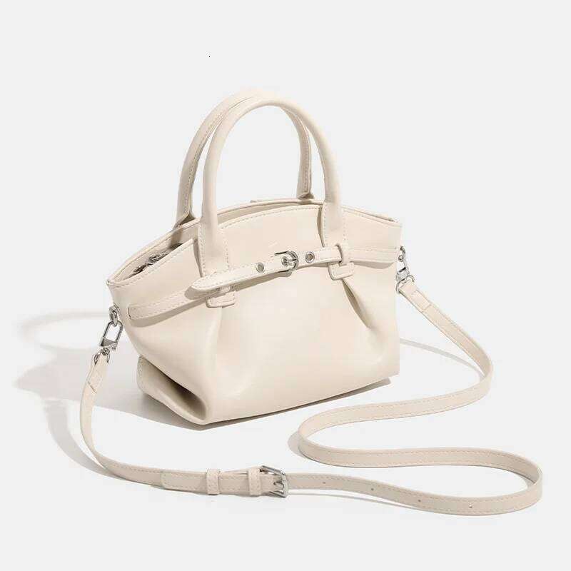 Niche Design PU Leather Underarm Shoulder Bags For Women 2025 Shell Crossbody Purses Ladies Commuter Handbags Mdng251022