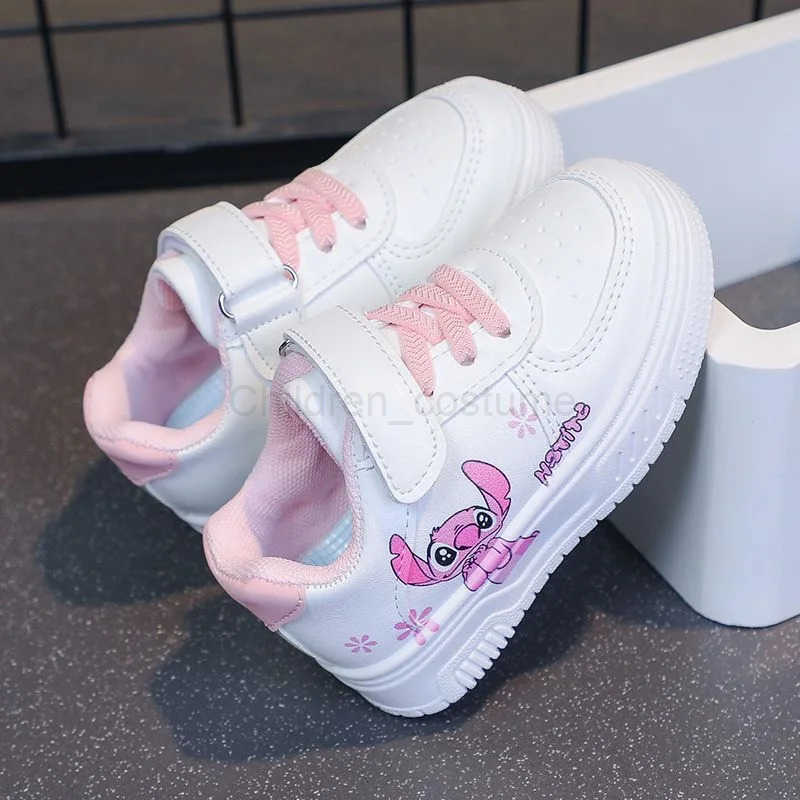 Disney New kids Stitch princess cute Casual shoes nonslip soft bottom sports shoes for girl gift eu size 2031 H251022