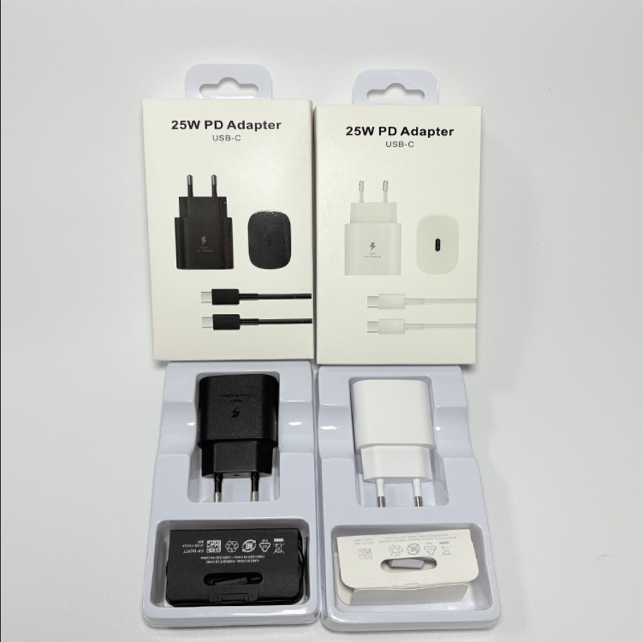 Type C Cable PD 25W Fast Charging Adapter USB-C for Samsung Samsung S26 S25 ULTRA A16 A55 S25FE
