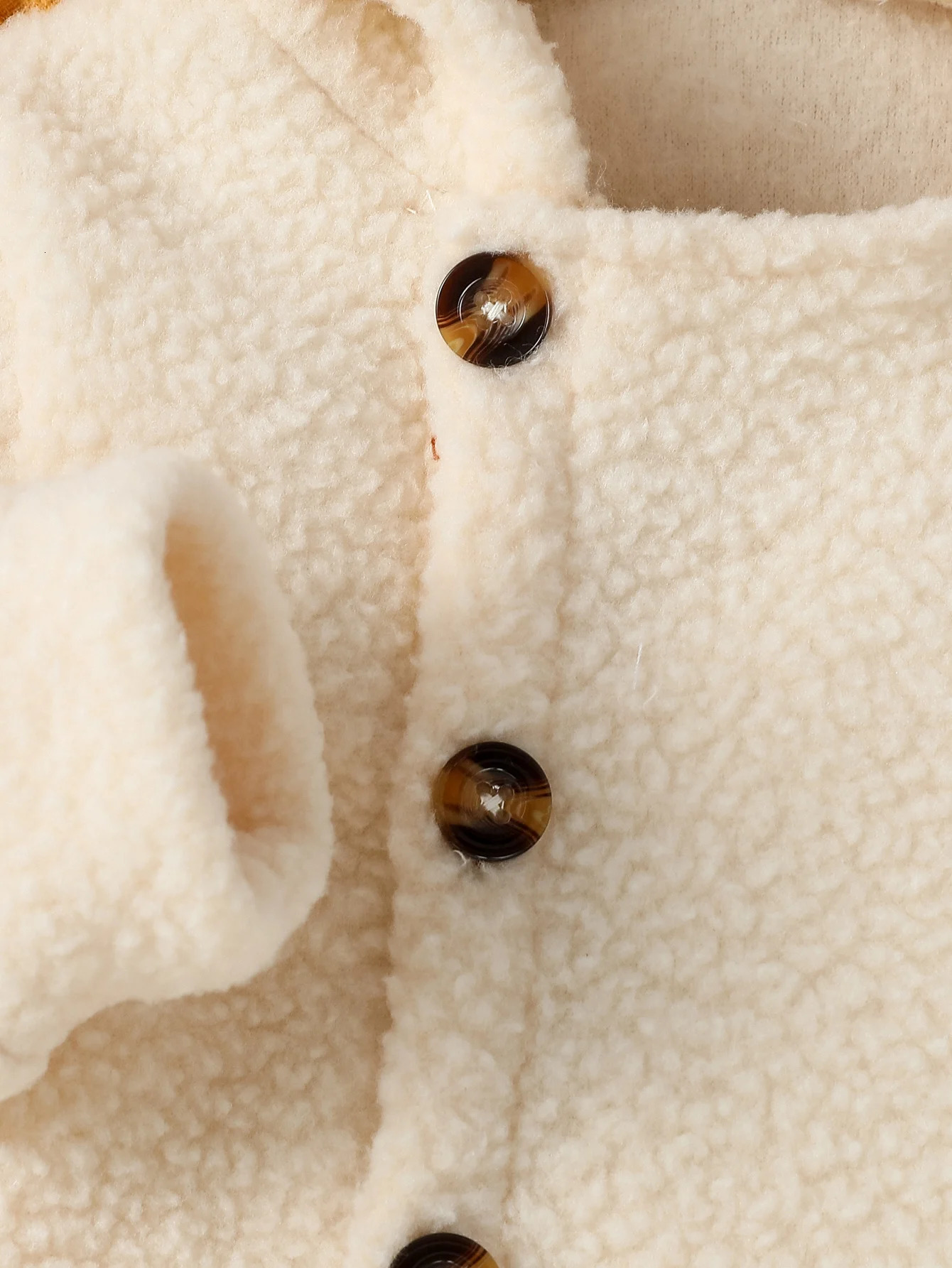 Cut Lovely born Baby Girl Boy Fleece Jumpsuit Autumn Winter Solid Color Long Sleeve Full Length Hooded Warm Romper For 3M24M 251022