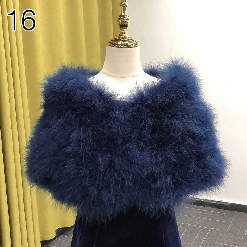 Real Ostrich Feather Wedding Shawl Women Winter Fur Wrap Cape Scarf Fluffy Feather Bridal Shrug Party Stoles Bride Cape Cloak J251129