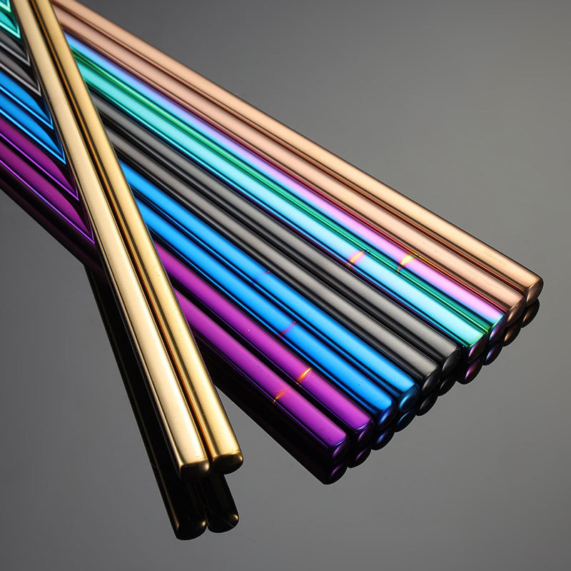 Gold Chopstick Wed Stainless Steel Chopstick Personalize Gift