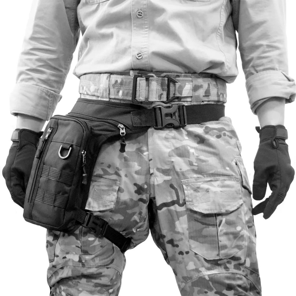 Outdoor Cycling Leg Bag Multifunctional Climbing Motorcycle Casual Sling Sports Waist for Men 251014