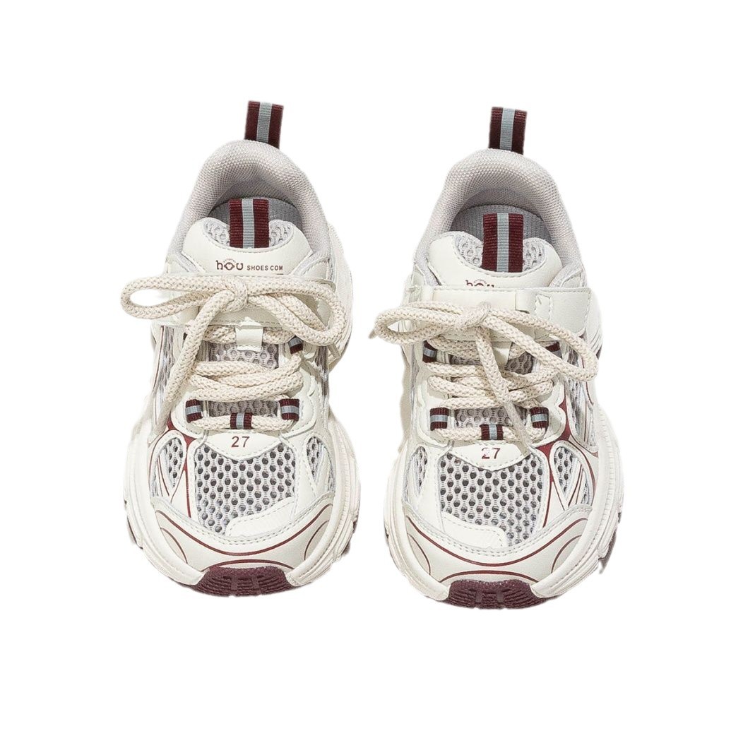 Free shipping Fashionable breathable mesh sports style children's mesh shoes spring autumn men shoes girls dad shoes new