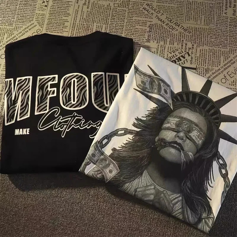 ZAZOMDE Men Streetwear Long Sleeve T Shirt With Y2K Hip Hop Graphic Print Soft Cotton Comfort Fit Fashion Tee 251020