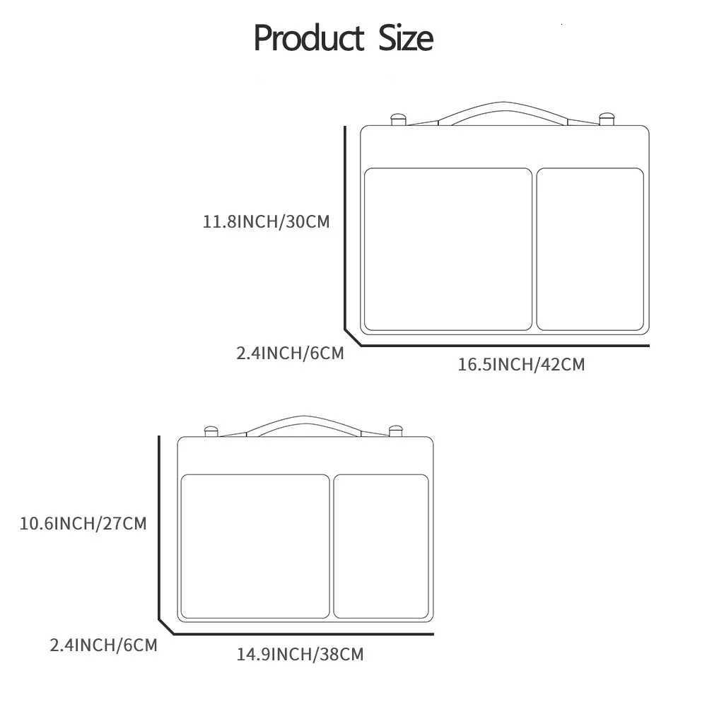 Laptop Shoulder Bag Notebook Briefcase 14156 inch Laptop Sleeve Bag For Macbook pro air Case HP Huawei Black Notebook Bag W251022