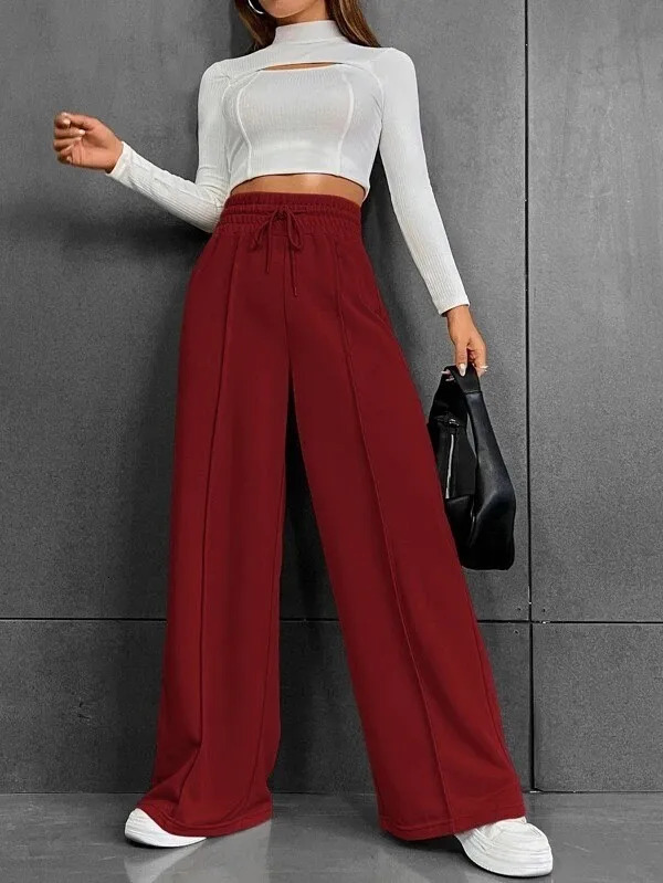 Autumn Straight Leg Loose Sweatpants Wide Leg Pants for Outdoor Dance Casual Long Trousers Comfortable Loose Fit Long Pants 251022