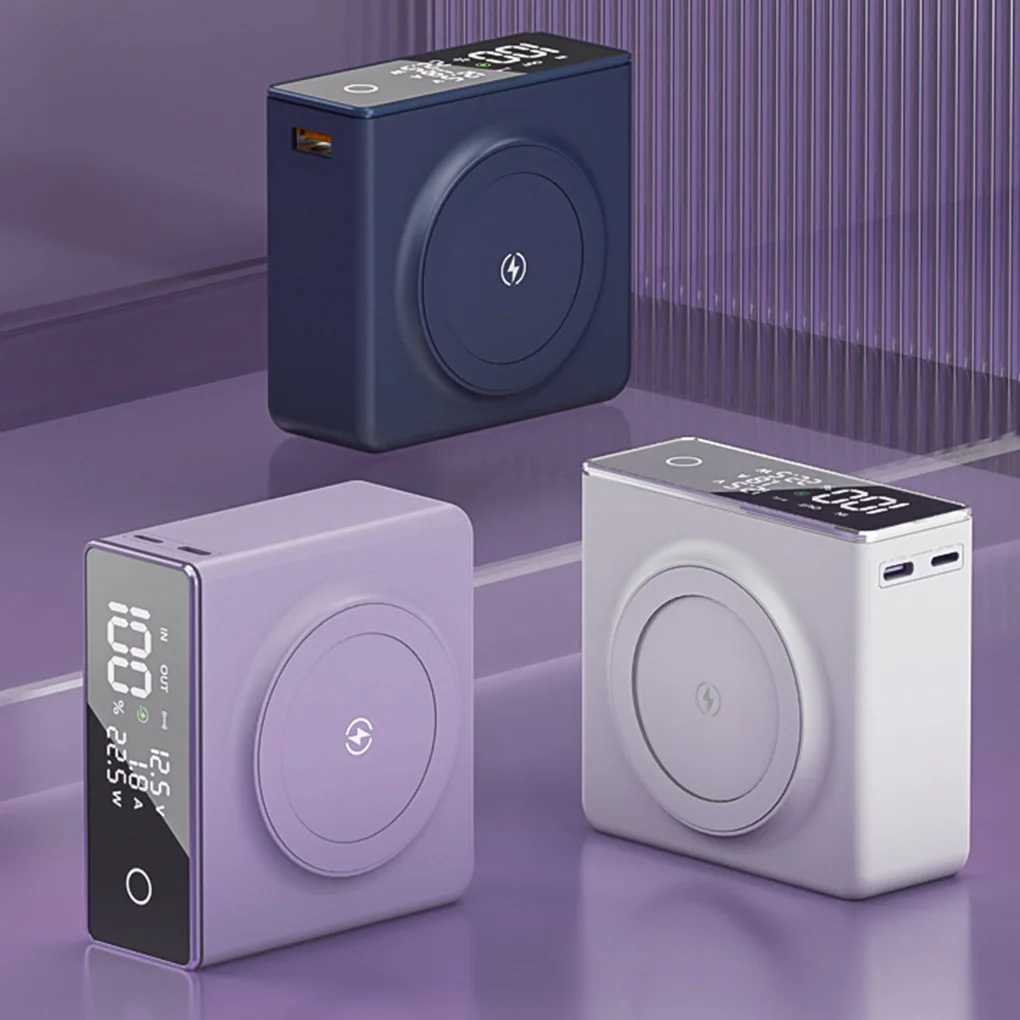 20000mAh Magnetic Powerbank for iPhone Mini Portable Charger 225W Power Bank Fast Charging Wireless Charge For Laptop IPhone J251114