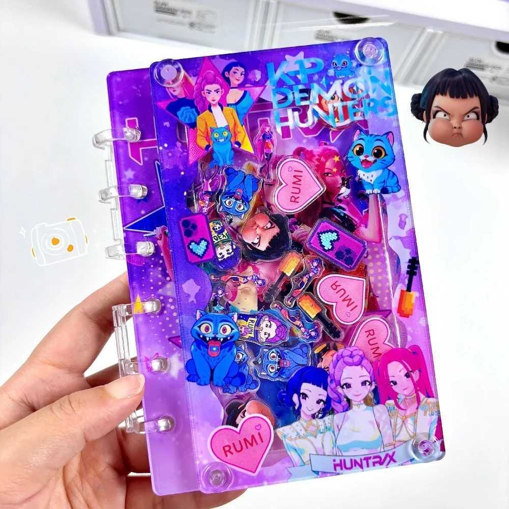 A7 Kpop Demon Hunters Notebook and Journals Rumi Mira Zoey Binder Cartoon Anime Pattern Stationery Supplies Back To School Gifts J251022
