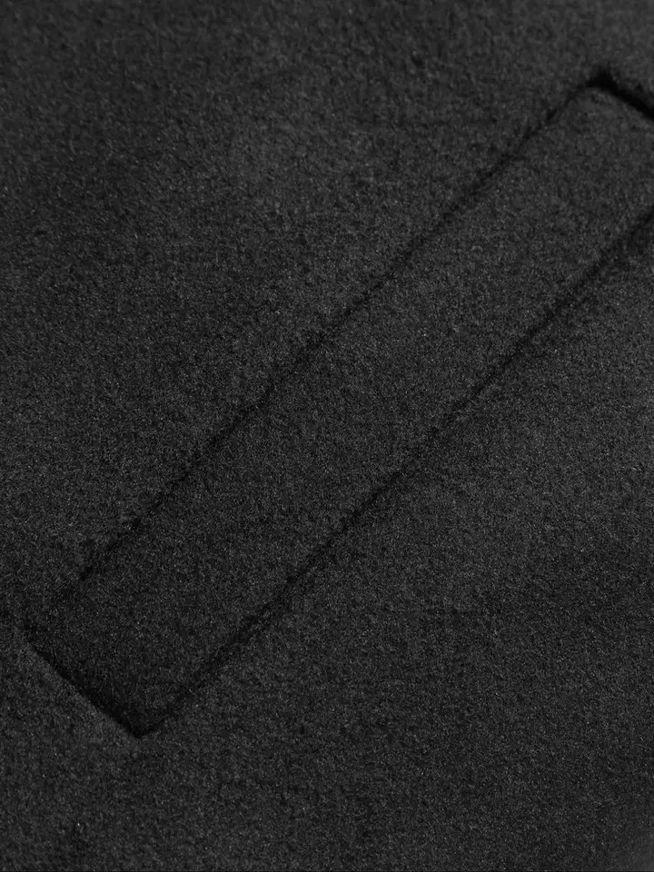 1 PCS Mens Woolen Overcoat Long Sleeve Lapel Cardigan with Pockets Casual Business Travel Daily Wear All Seasons Outerwear 251017