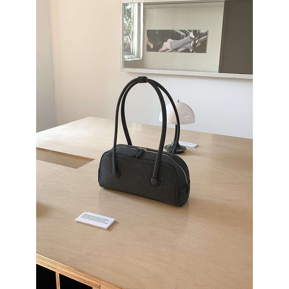 Frosted PU Leather Niche Style Underarm High-End Small Square Double Zipper Fashion New Single Shoulder Bag For Women B5