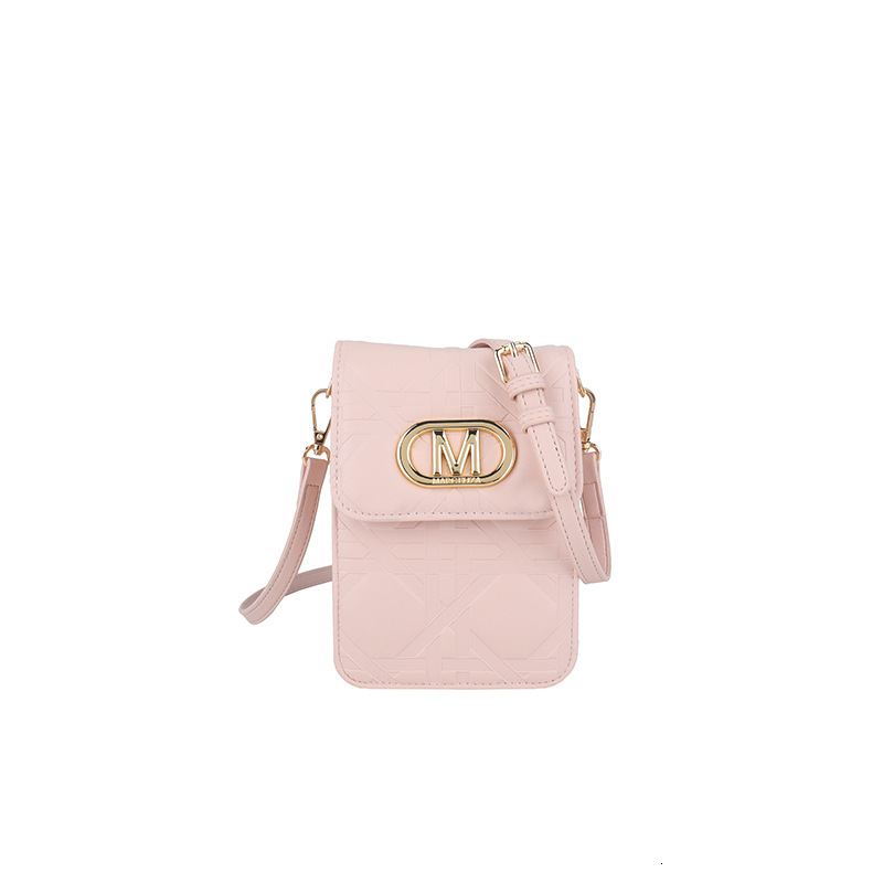 Luxury Brand Designer Bag 2025 Summer New Women's Bag High-End Quilted Luxury Vertical Phone Bag High-Quality Texture Single Shoulder Crossbody B