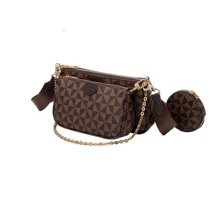 Hot Selling 3-In-1 Mahjong Hand Single Shoulder Crossbody Fashion Printed Women's Bag Designer Bags Free Labubu Pendant As A Gift