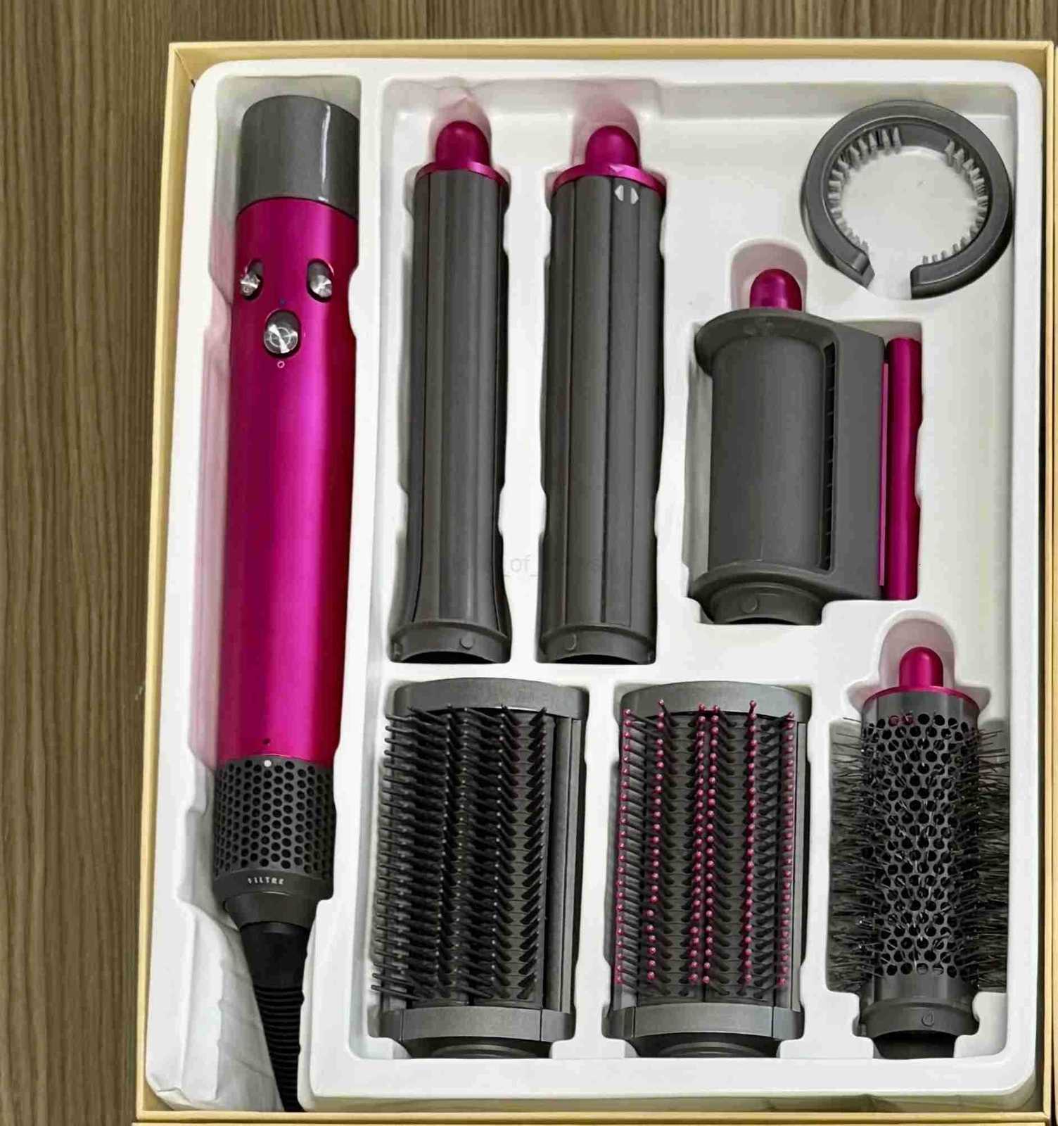 MultiFunctional FourInOne Hair Styling Iron Negative Ion Blow Dryer DamageFree Curling Iron from Huaqiang North Salon Tools Z251023