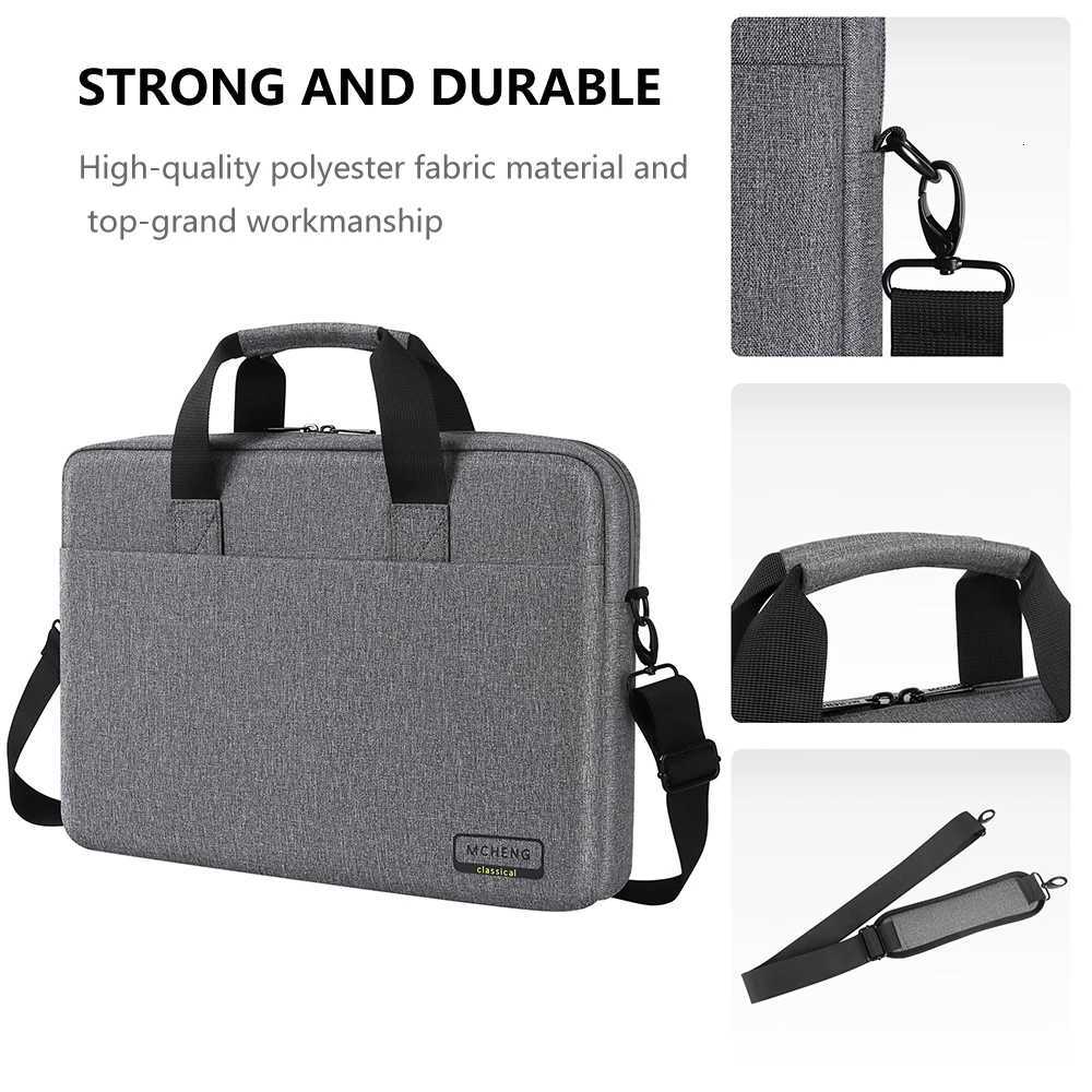 MCHENG Laptop Bag Laptop and Tablet Briefcase Business Shoulder Bag for Men Women Compatible 1415617 Inch Notebook W251022