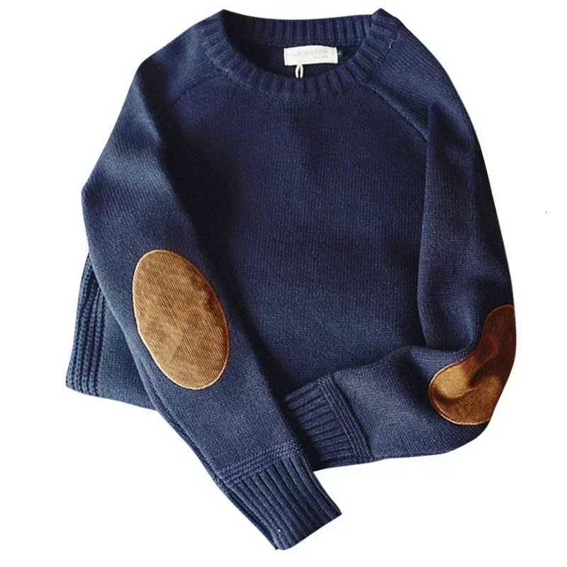 New Men Pullover Sweater Fashion Patch Designs Knitted Sweater Men Harajuku Streetwear O Neck Causal Pullovers Mens Plus SizeXJ251022